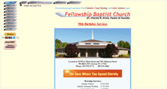 Desktop Screenshot of fellowshipbaptist.com